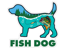 Load image into Gallery viewer, 3&quot; Sticker - Fish Dog