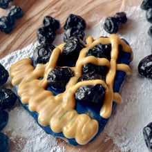 Load image into Gallery viewer, Blueberry Pie Slice dog treats