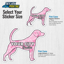 Load image into Gallery viewer, Custom Dog Souvenir  Sticker with Your Text