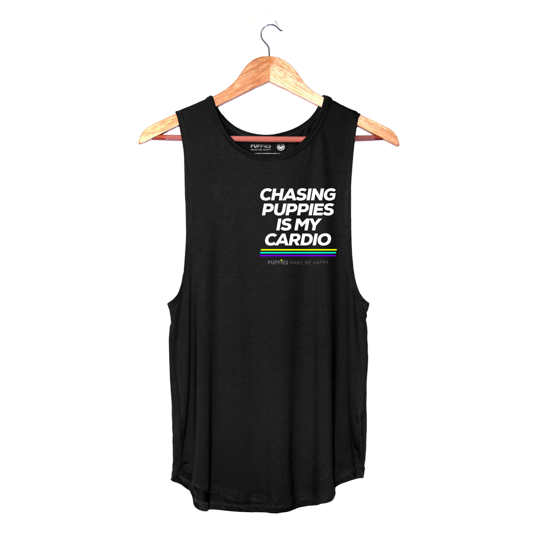 Chasing Puppies is my Cardio | Women's Sleeveless Tank