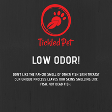 Load image into Gallery viewer, Salmon Skin 2 pound bulk Dog Treats